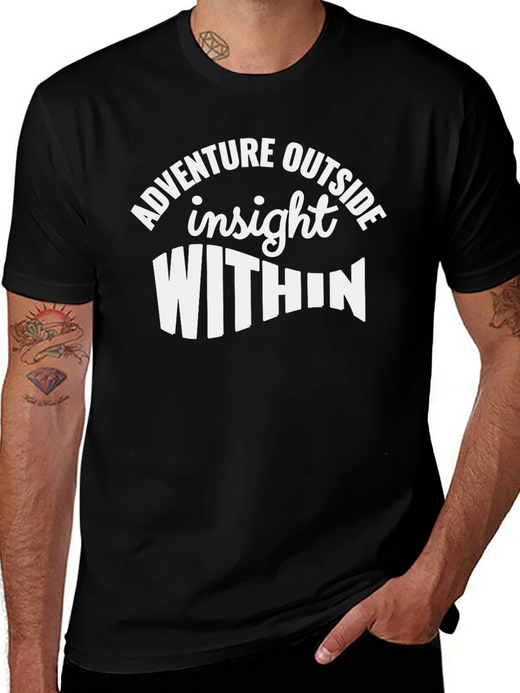 Adventure Outside T-Shirt - Insight Within Design