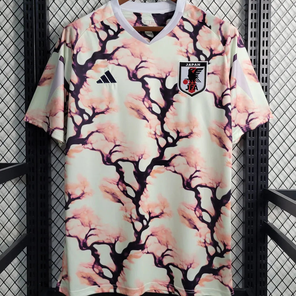 2023 Japan Cherry Tree Concept Version Fans Soccer Jersey Front