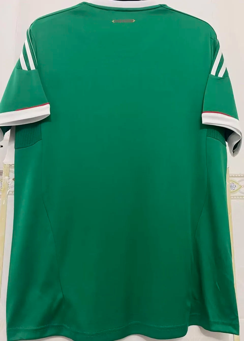 2011/12 Mexico Home Green Retro Soccer Jersey Back