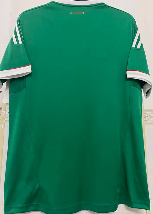 2011/12 Mexico Home Green Retro Soccer Jersey Back