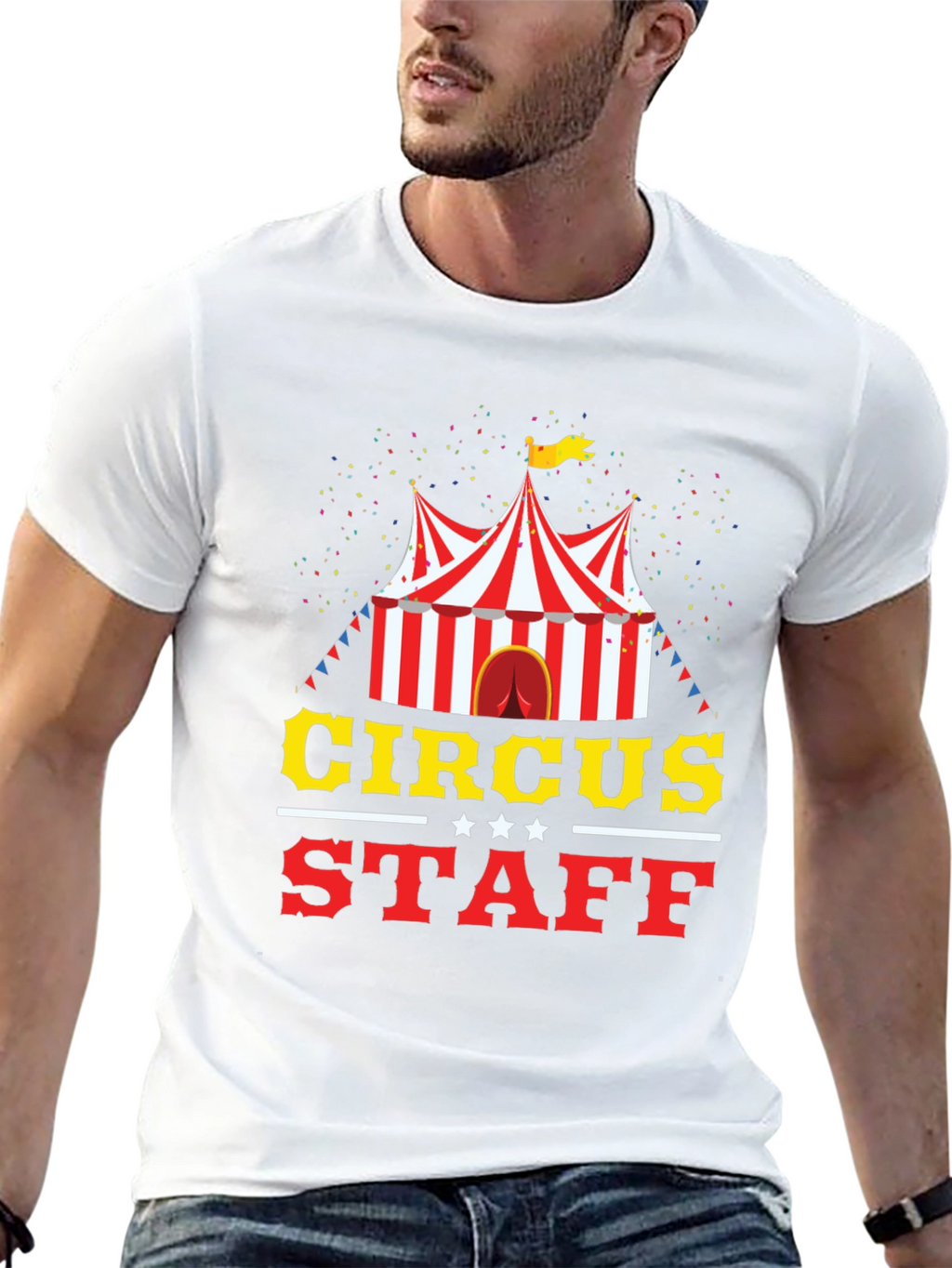 Circus Staff Graphic Tee - Ringmaster Theme