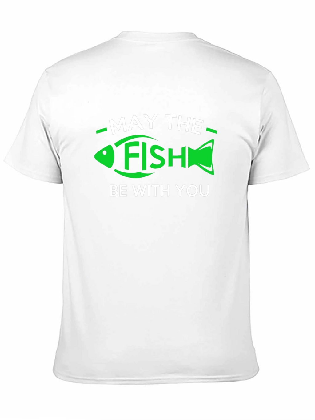 May The Fish Be With You Black T-Shirt