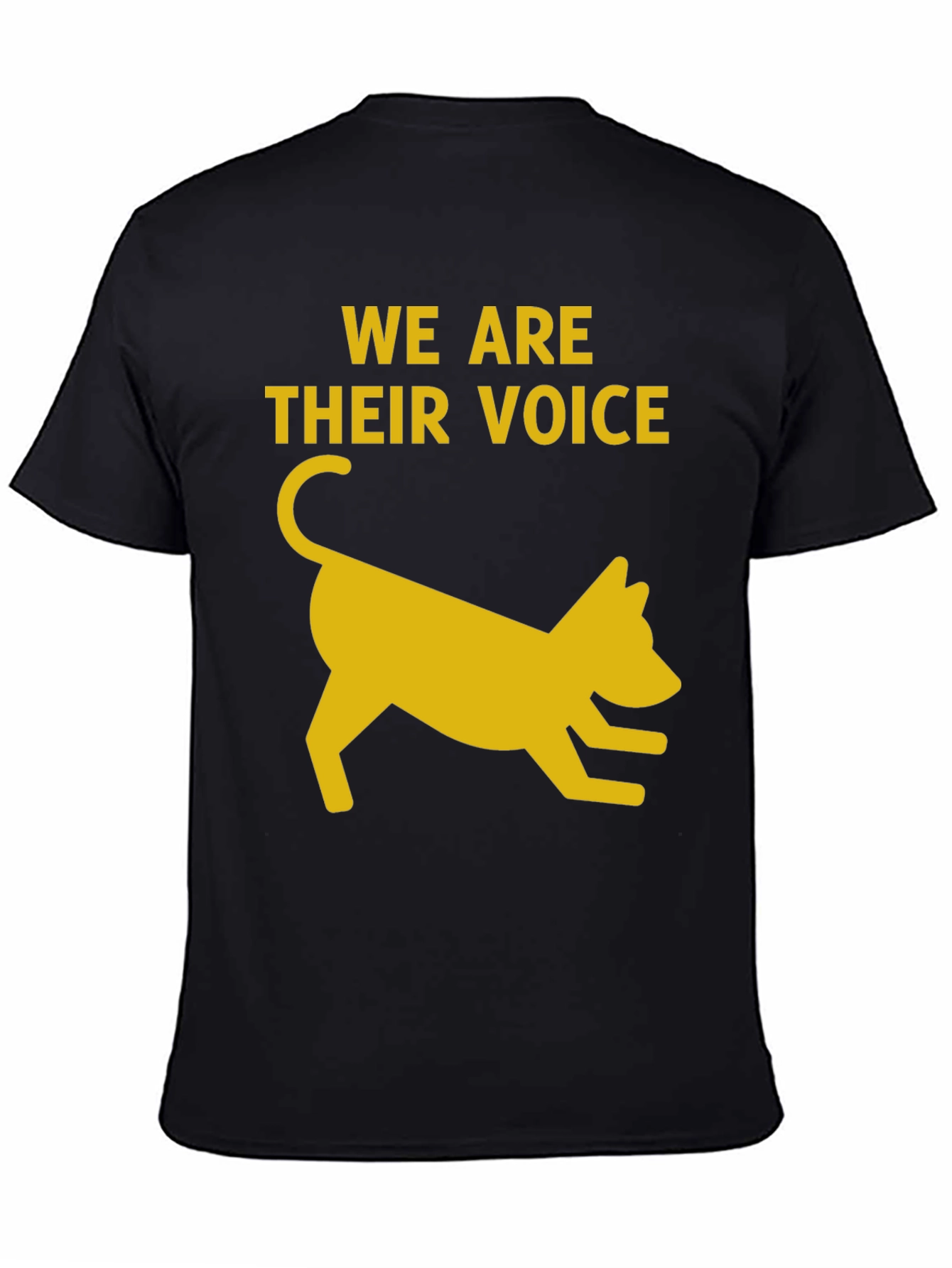 We Are Their Voice Graphic Tee - Animal Rescue Shirt