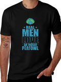 Real Men Love Indian Peafowl T-Shirt