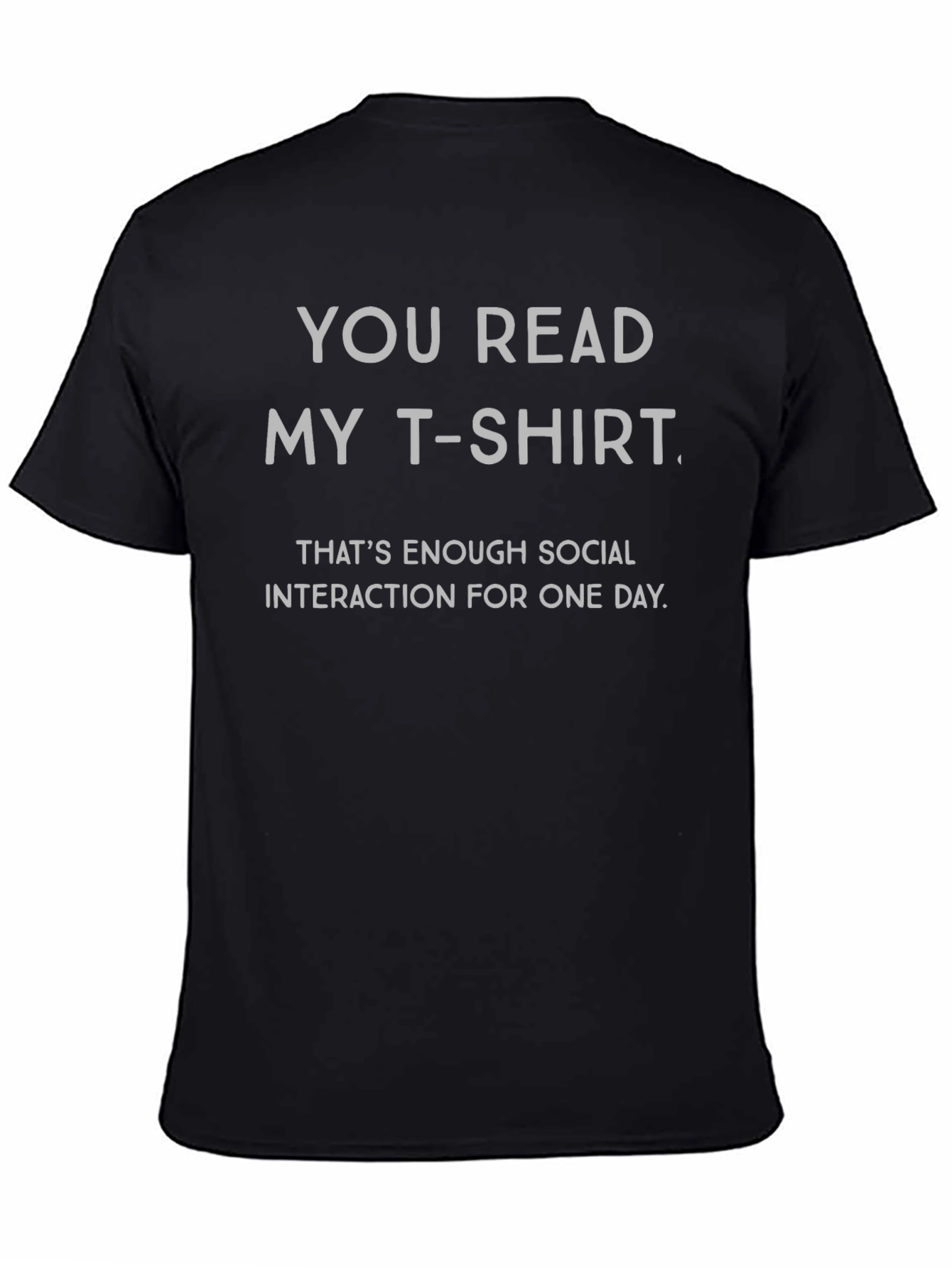 Funny Social Interaction T-Shirt