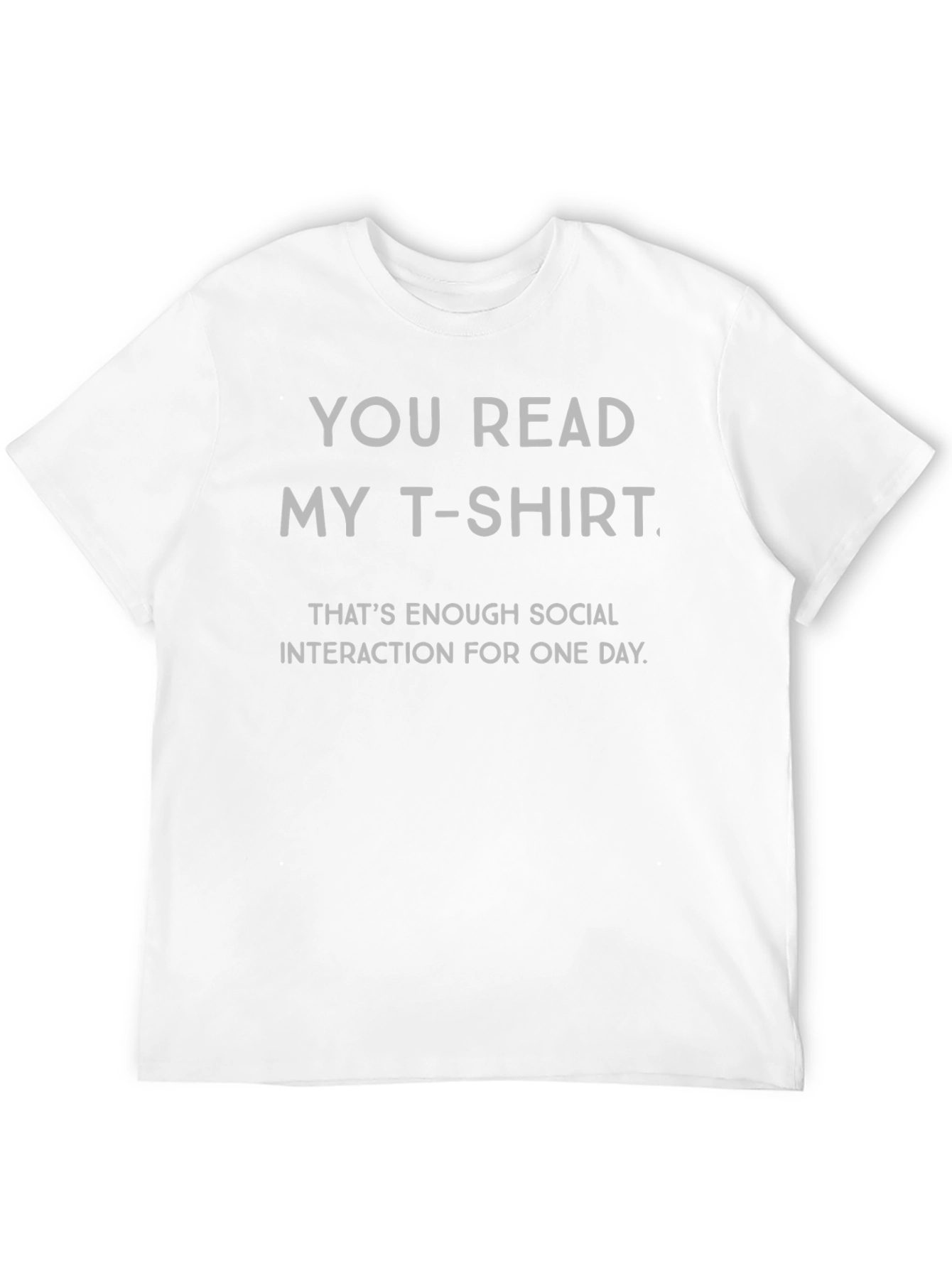 Funny Social Interaction T-Shirt
