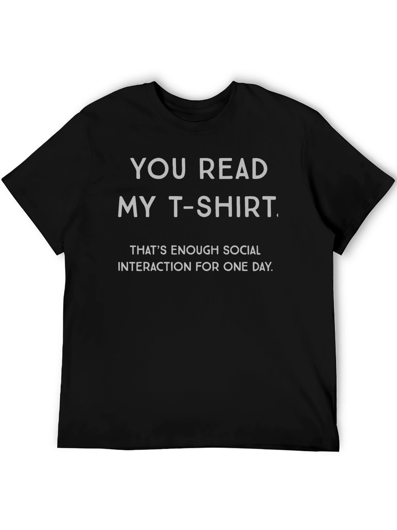 Funny Social Interaction T-Shirt