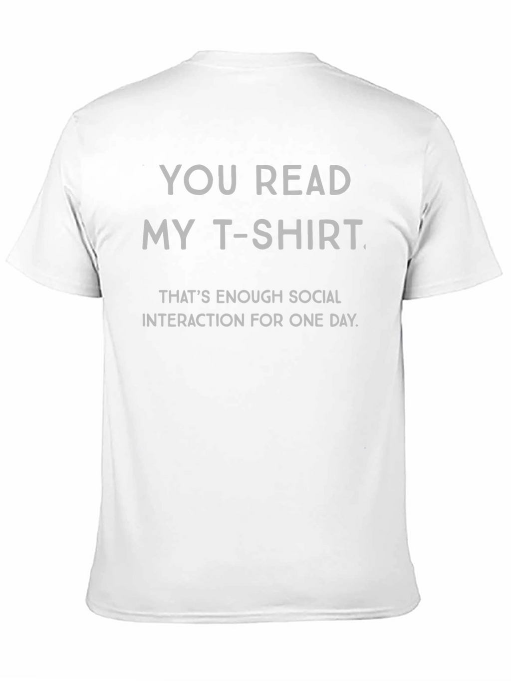 Funny Social Interaction T-Shirt