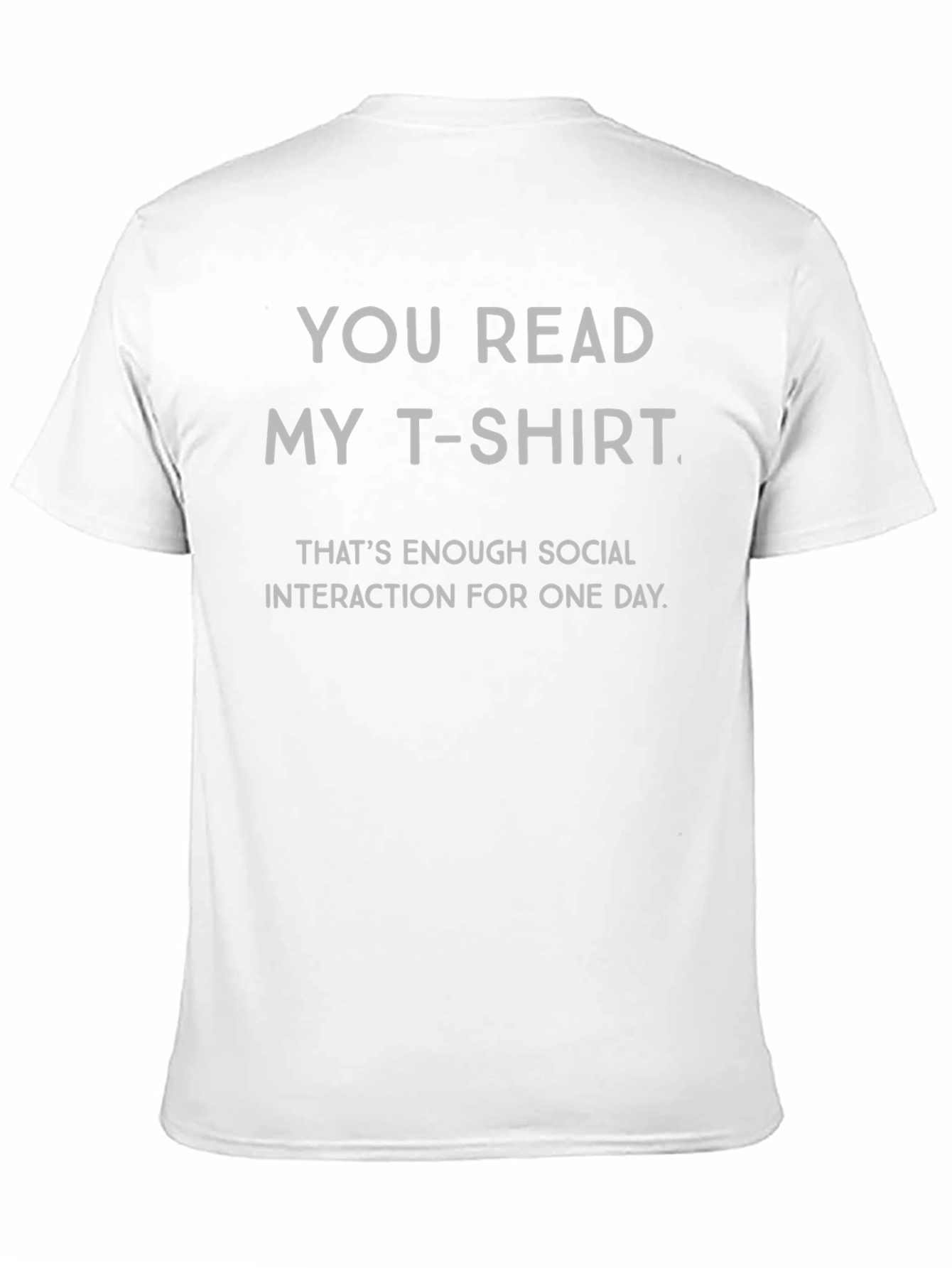 Funny Social Interaction T-Shirt