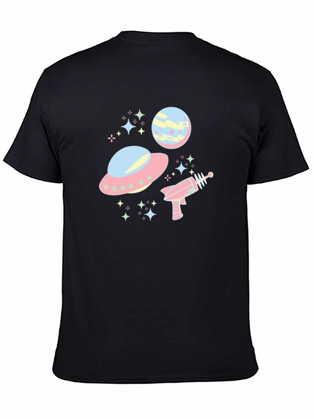 Retro Alien Spaceship T-Shirt