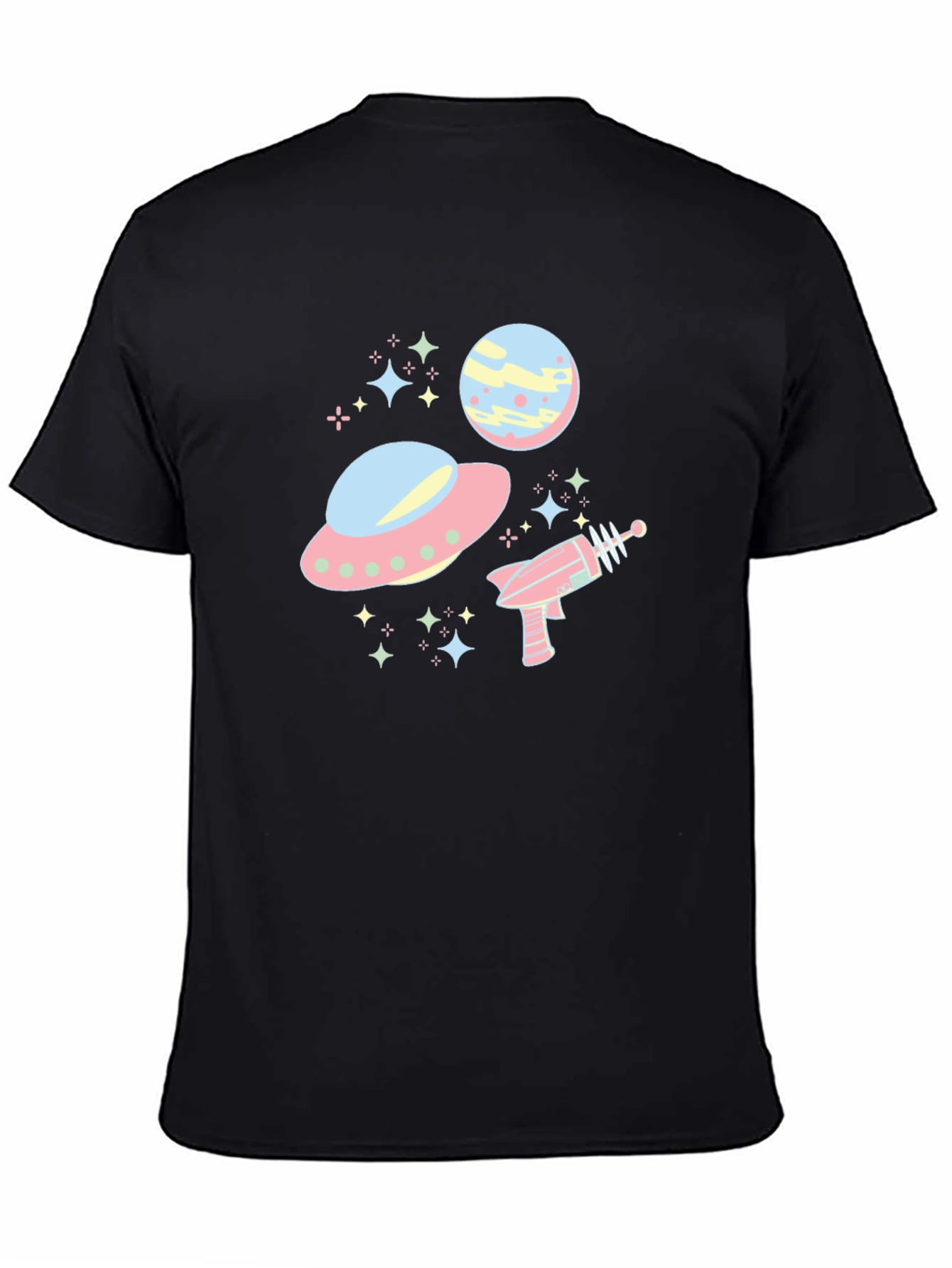 Retro Alien Spaceship T-Shirt