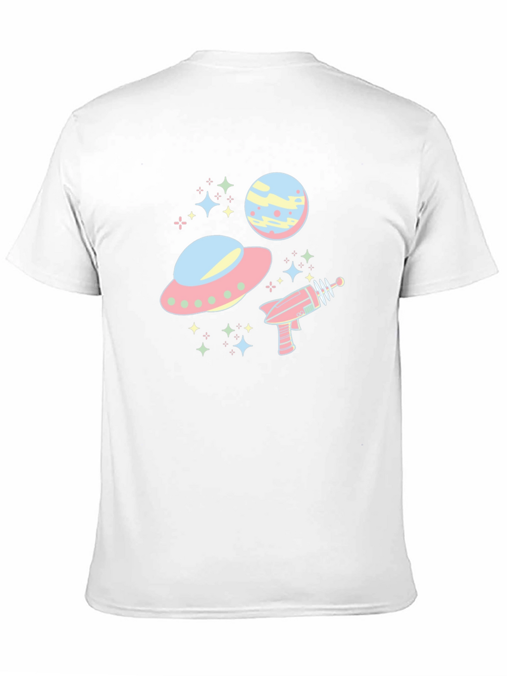 Retro Alien Spaceship T-Shirt