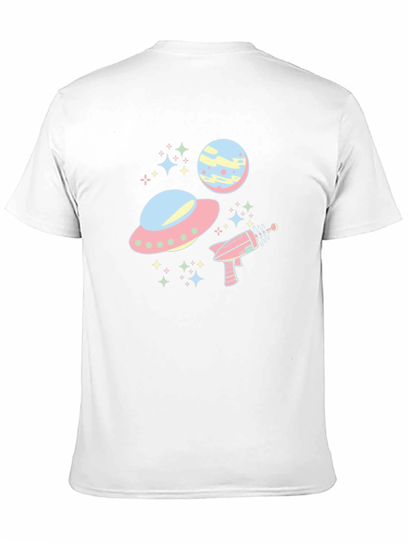 Retro Alien Spaceship T-Shirt