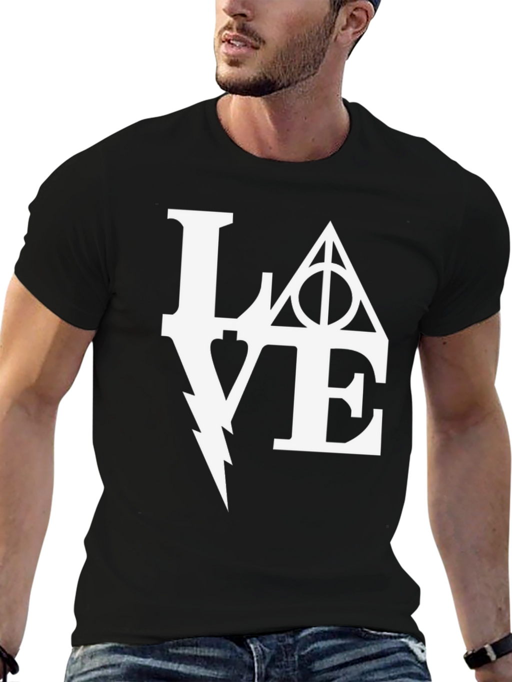 Harry Potter Love T-Shirt - Deathly Hallows Tee