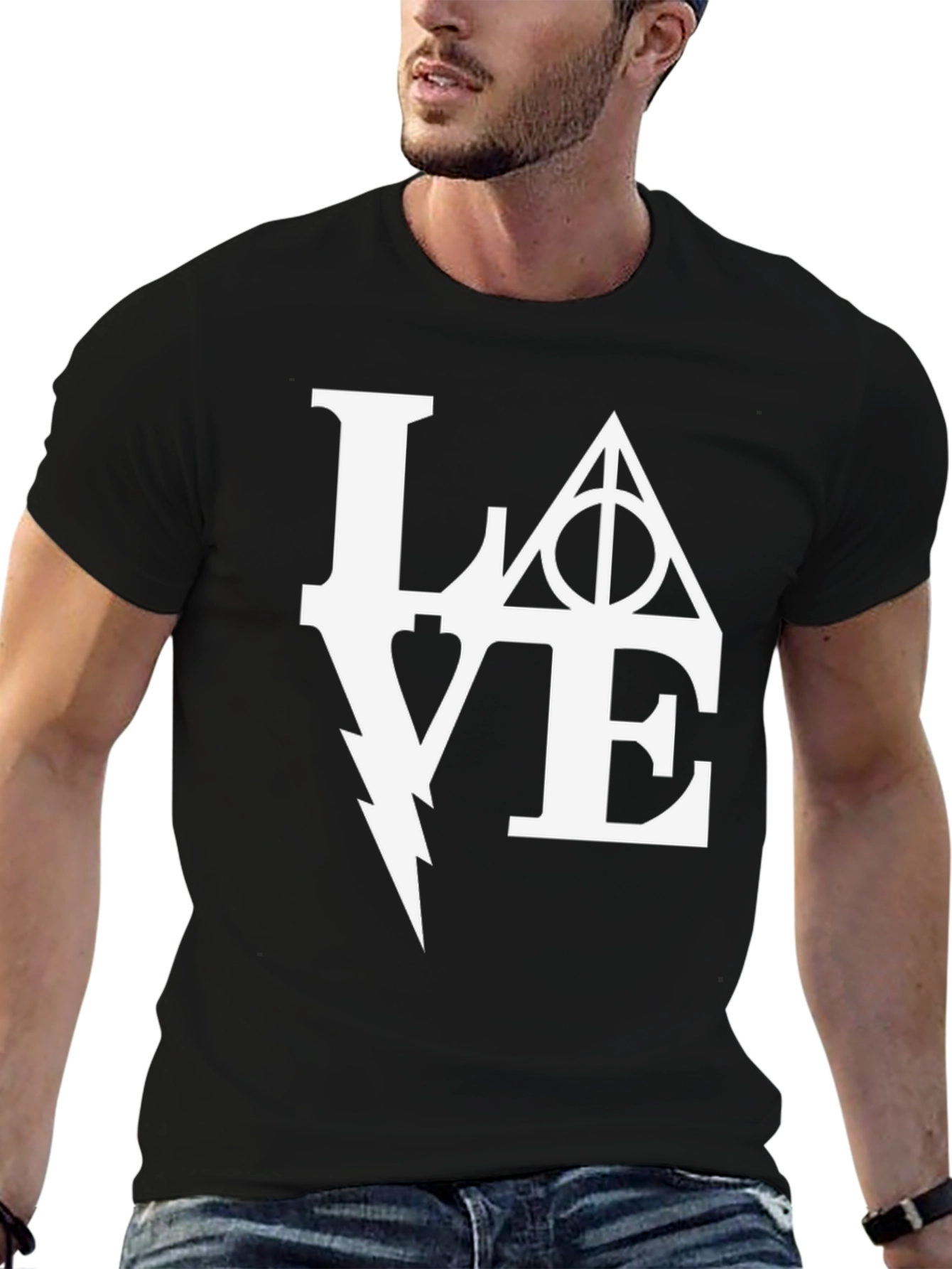 Harry Potter Love T-Shirt - Deathly Hallows Tee