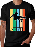 Retro Skateboarder Graphic Tee