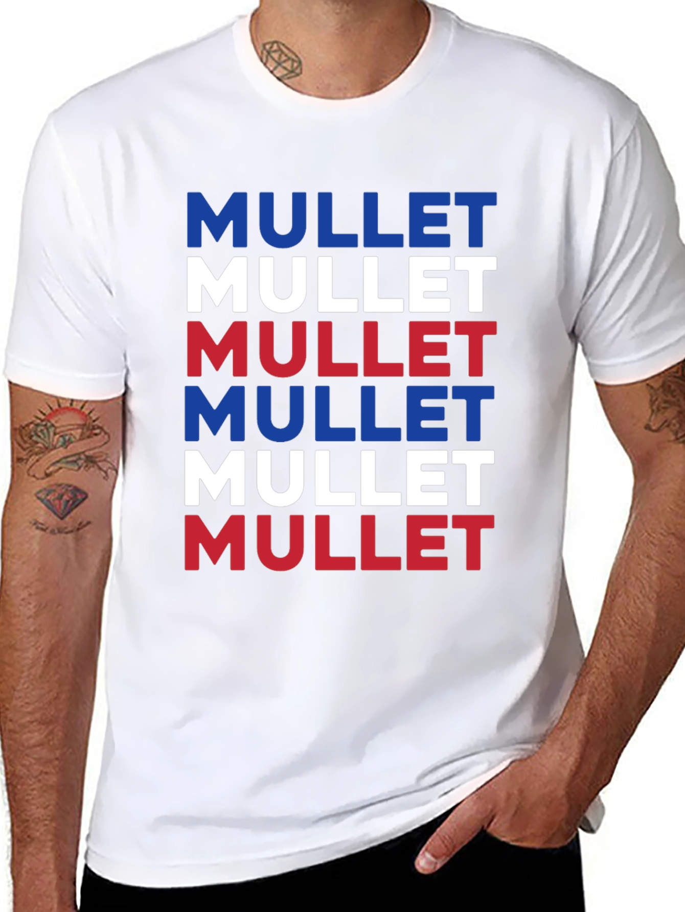Mullet T-Shirt - Bold Graphic Tee