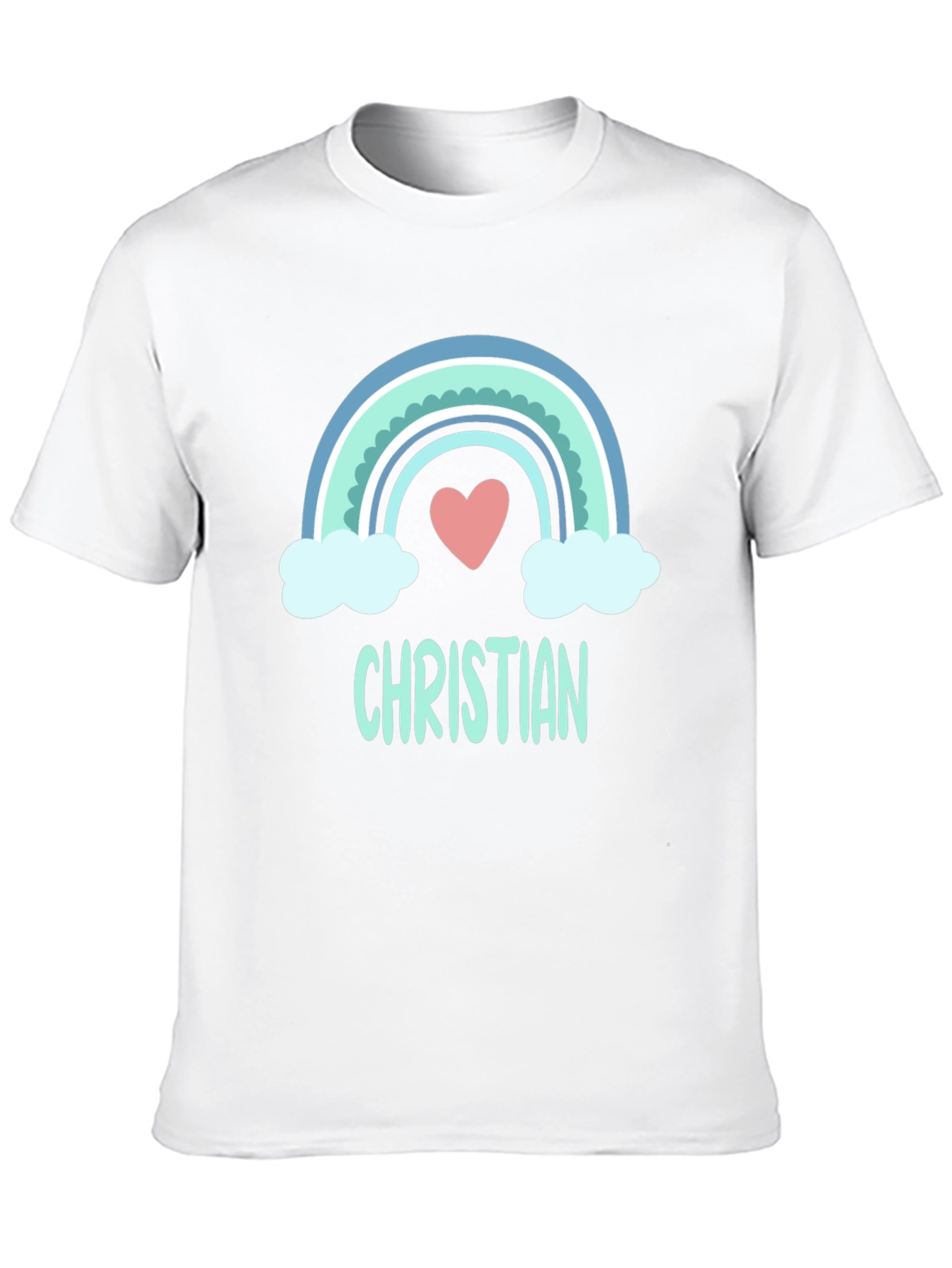 Christian Rainbow Heart T-Shirt