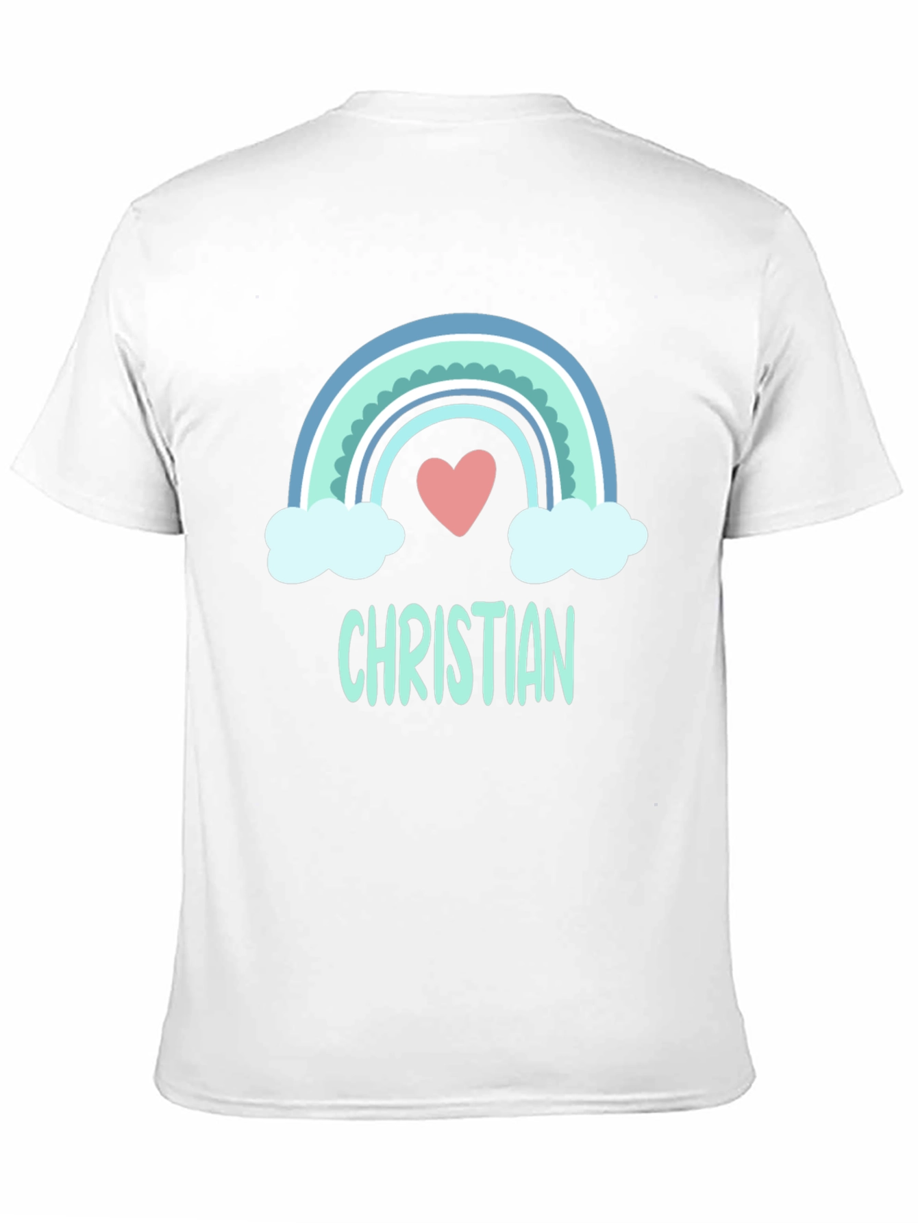 Christian Rainbow Heart T-Shirt