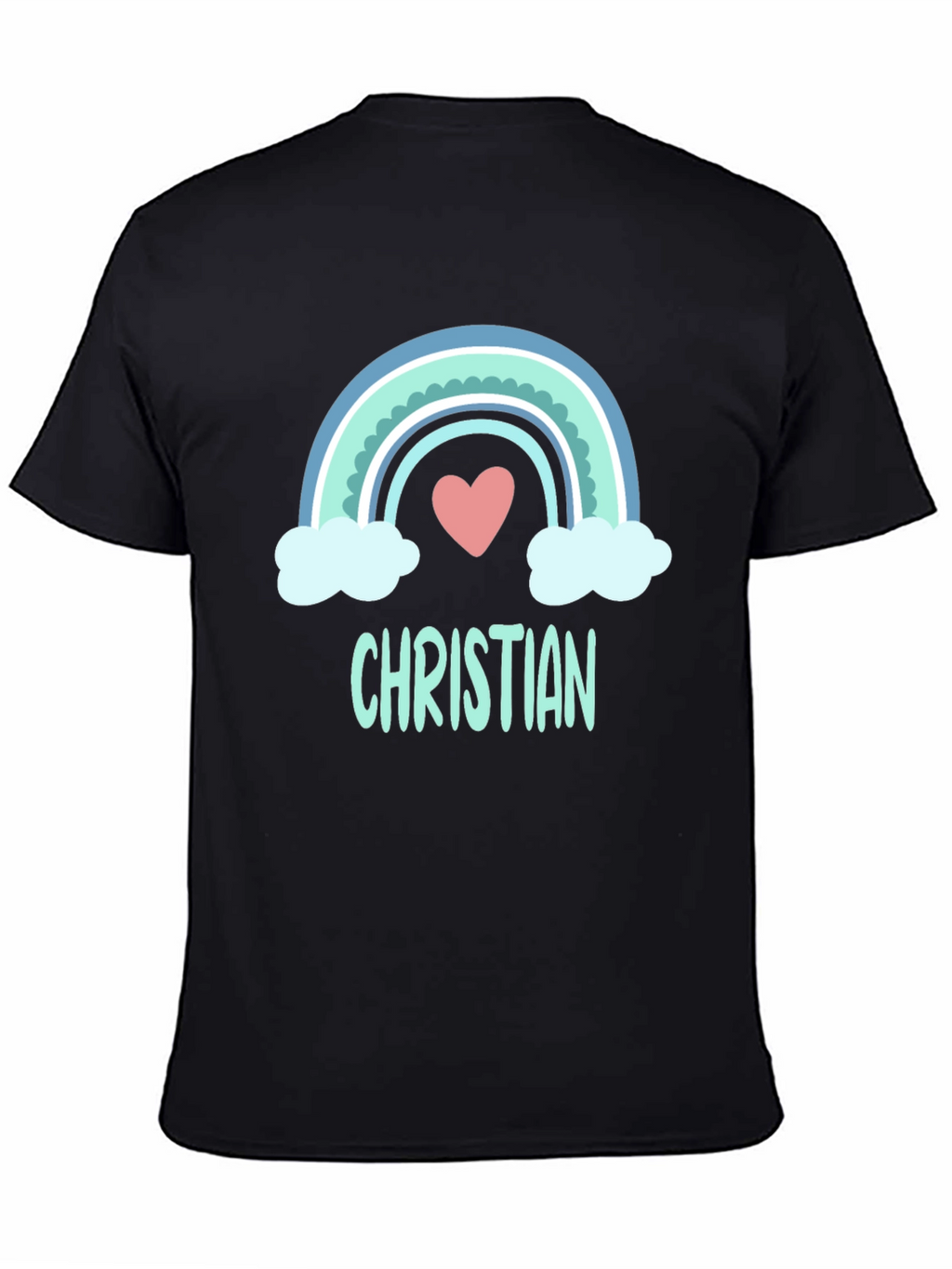 Christian Rainbow Heart T-Shirt