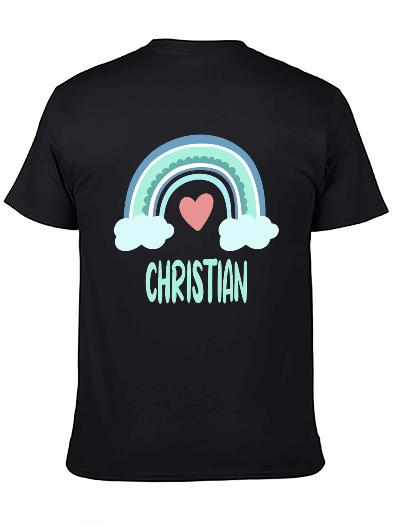 Christian Rainbow Heart T-Shirt