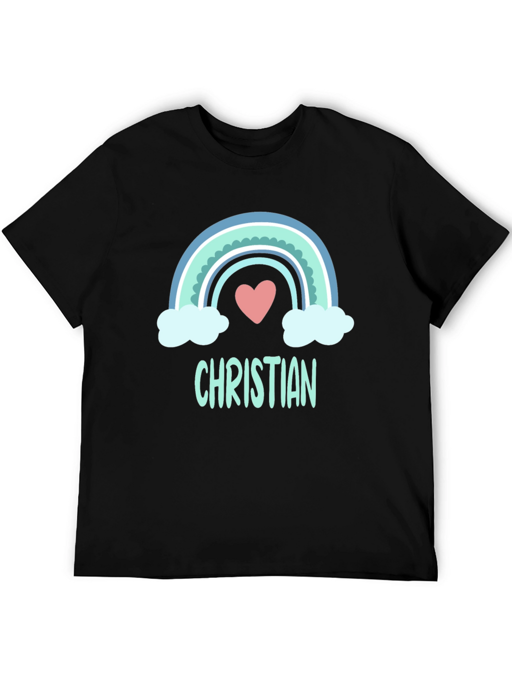 Christian Rainbow Heart T-Shirt