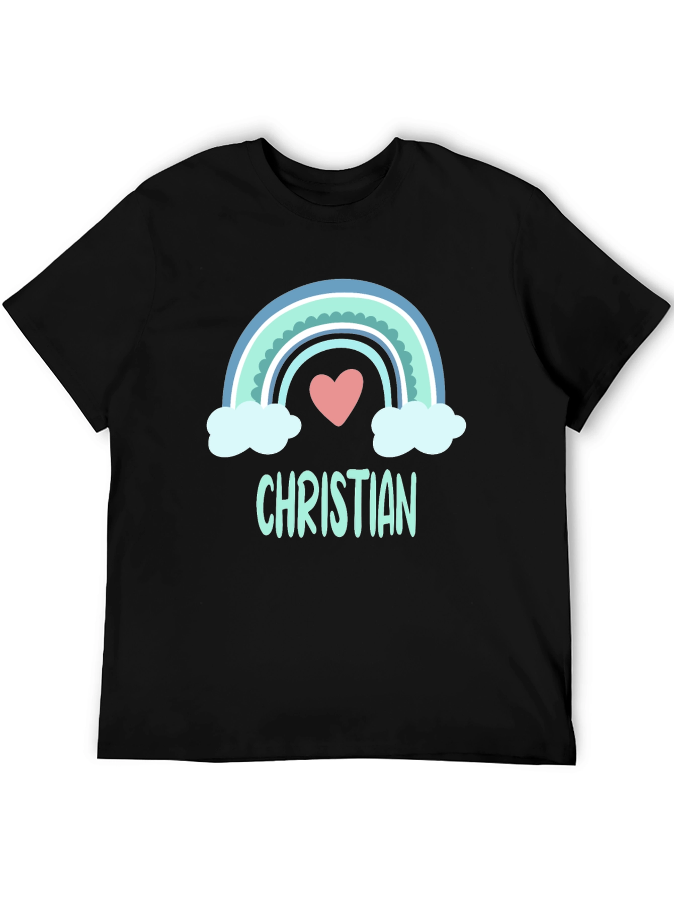 Christian Rainbow Heart T-Shirt