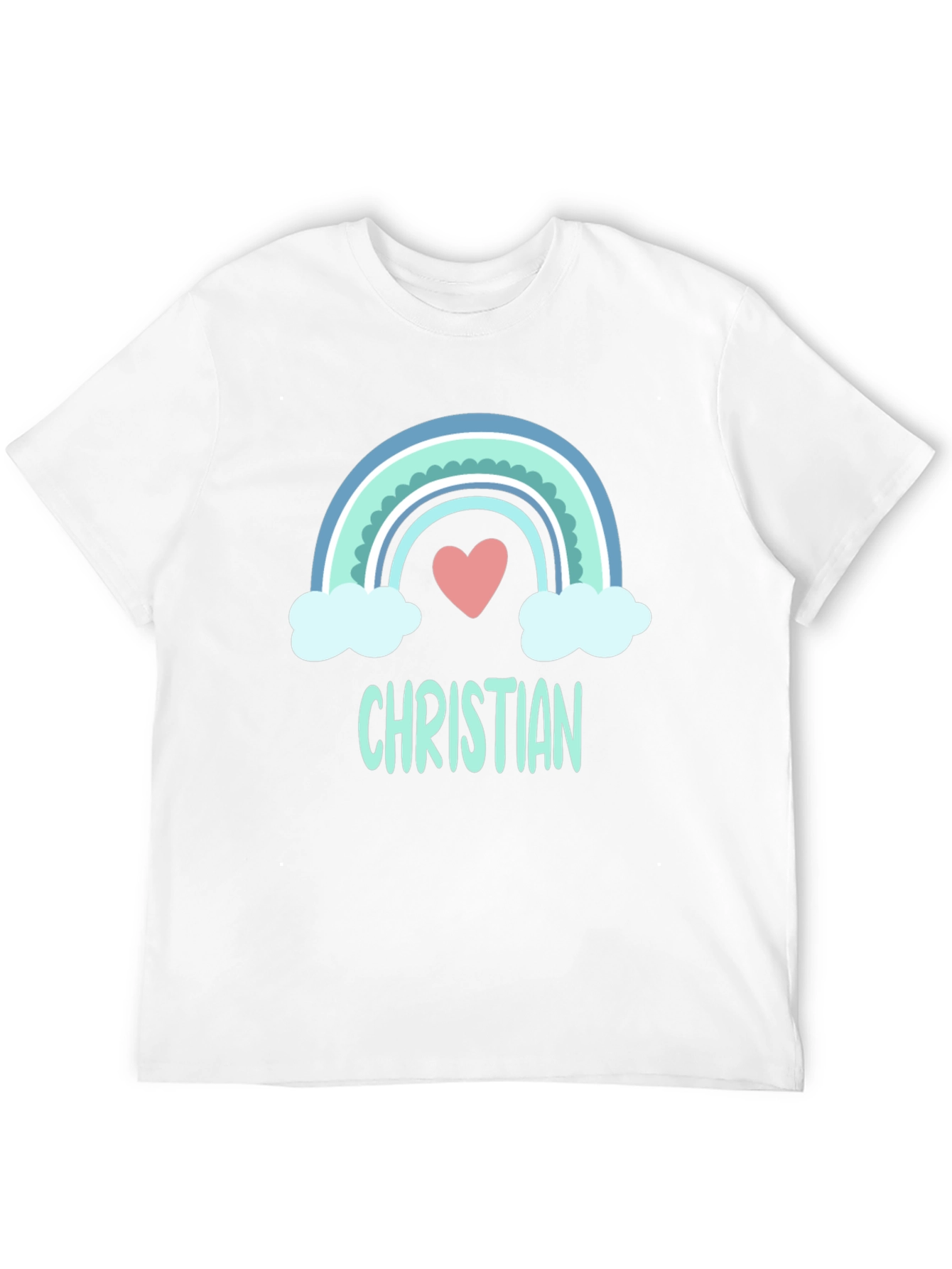 Christian Rainbow Heart T-Shirt
