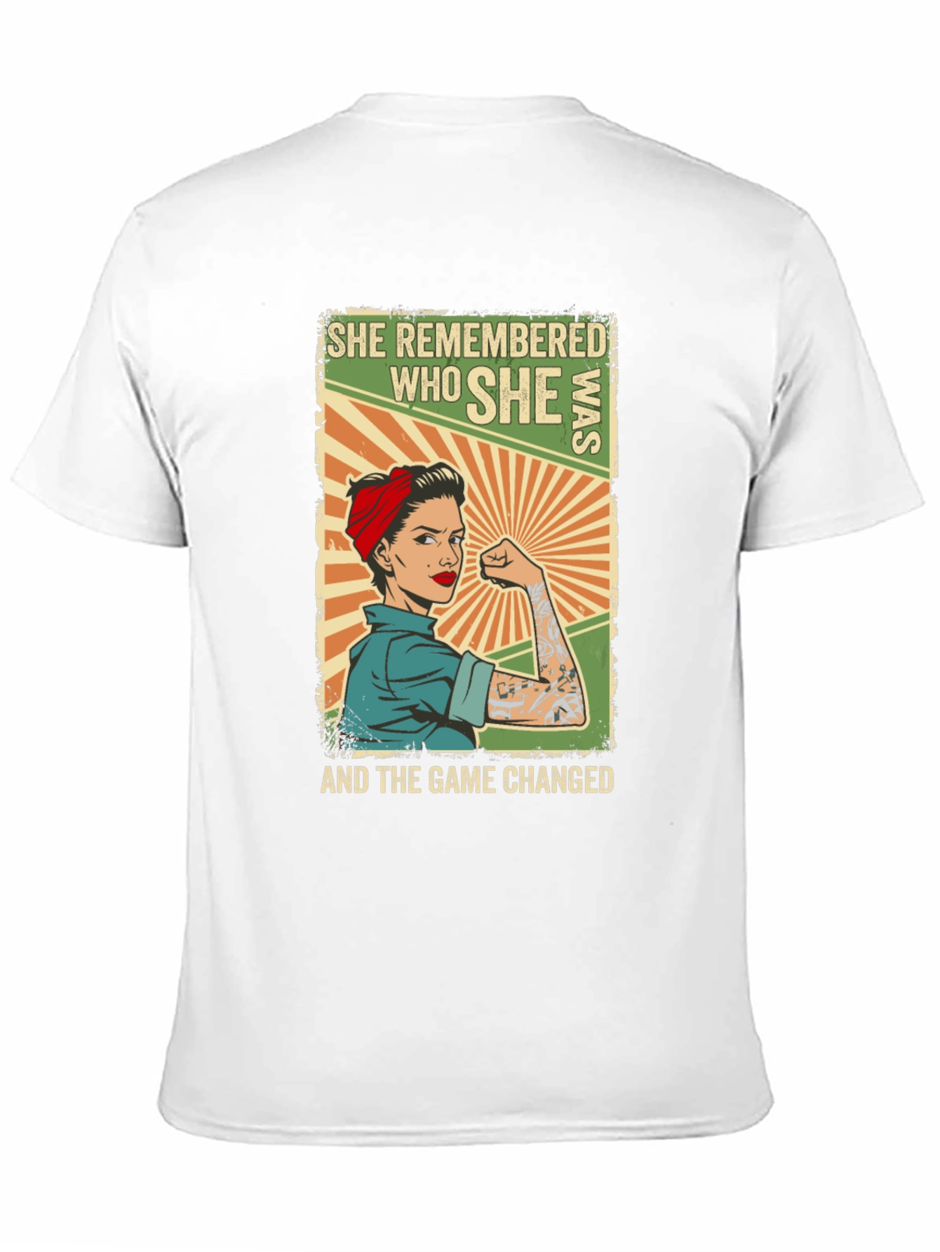 Empowered Woman T-Shirt - She Remembered Who She Was