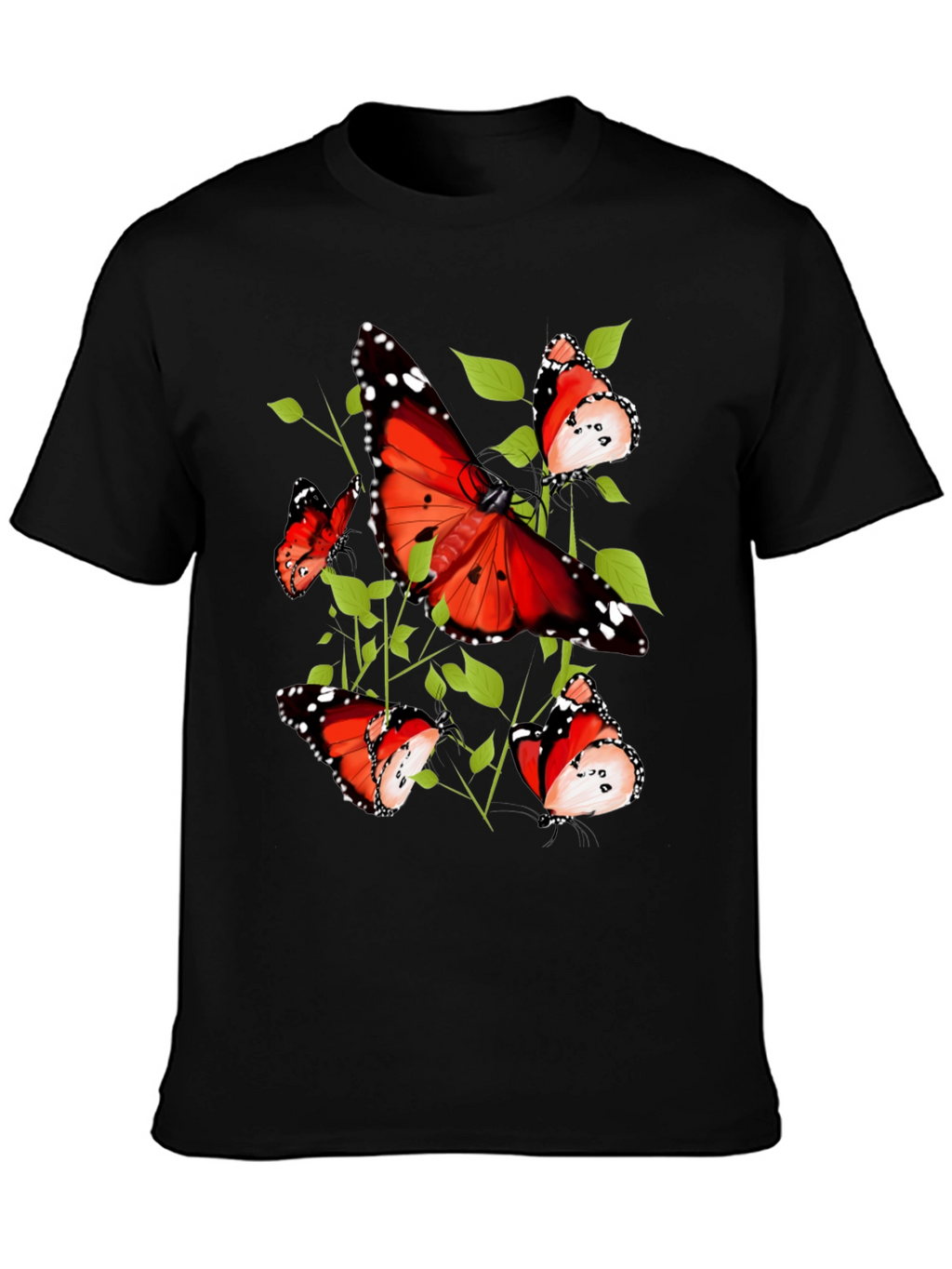 Butterfly Graphic Tee - Nature Inspired Design