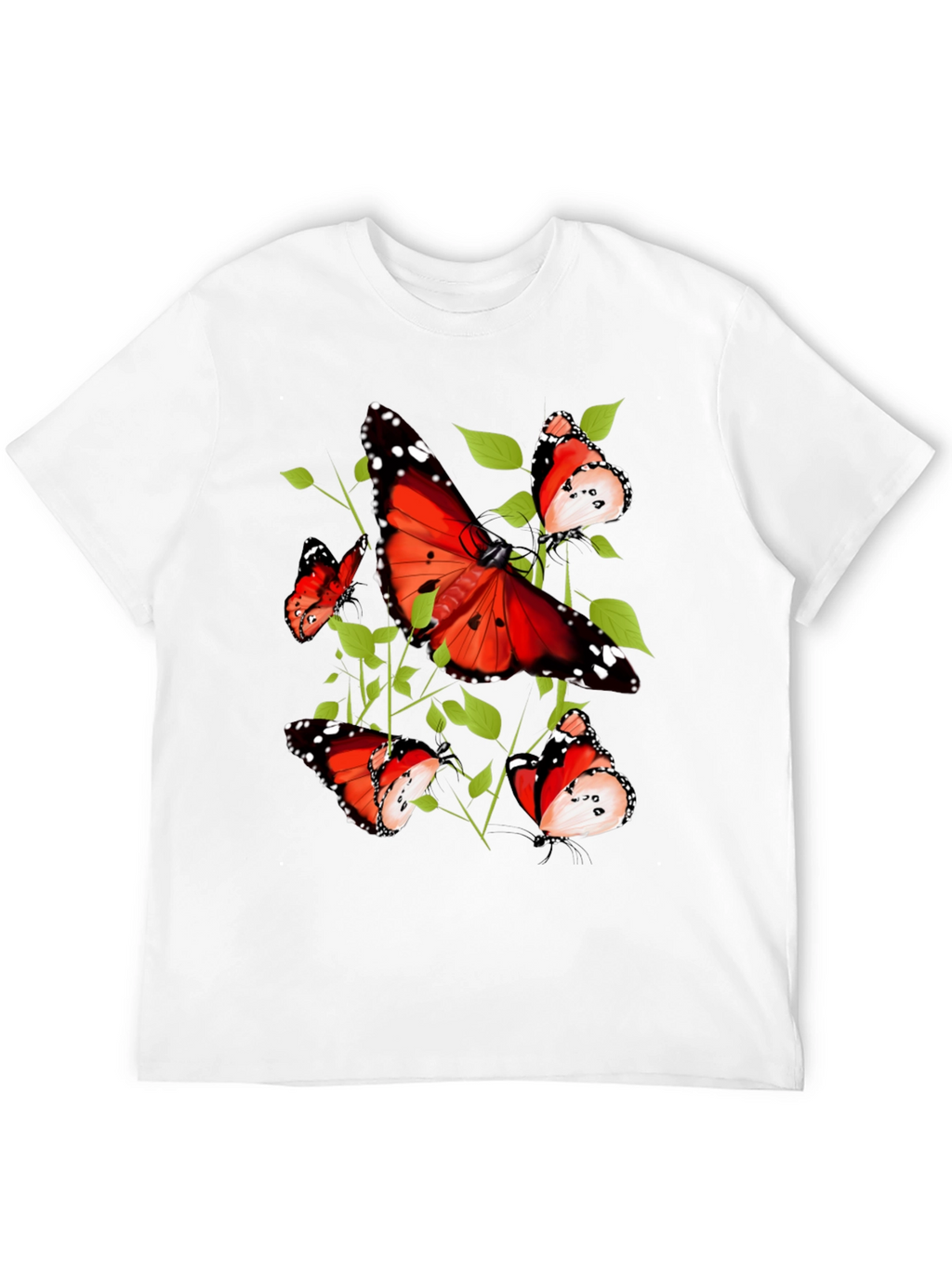 Butterfly Graphic Tee - Nature Inspired Design