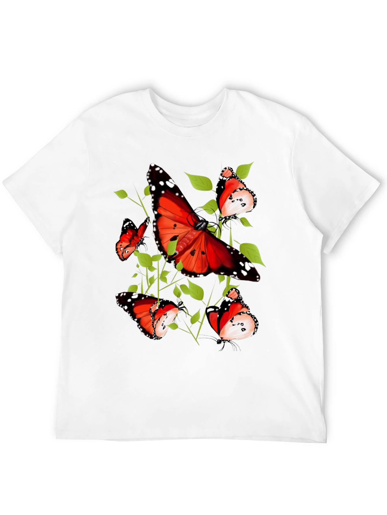 Butterfly Graphic Tee - Nature Inspired Design