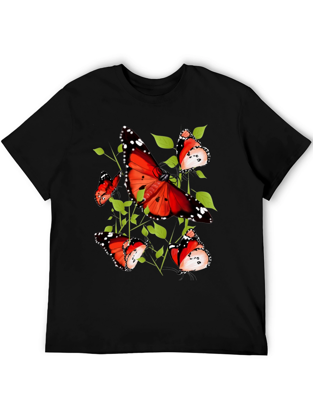 Butterfly Graphic Tee - Nature Inspired Design