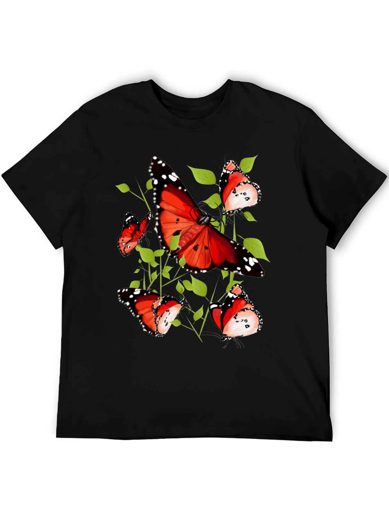 Butterfly Graphic Tee - Nature Inspired Design