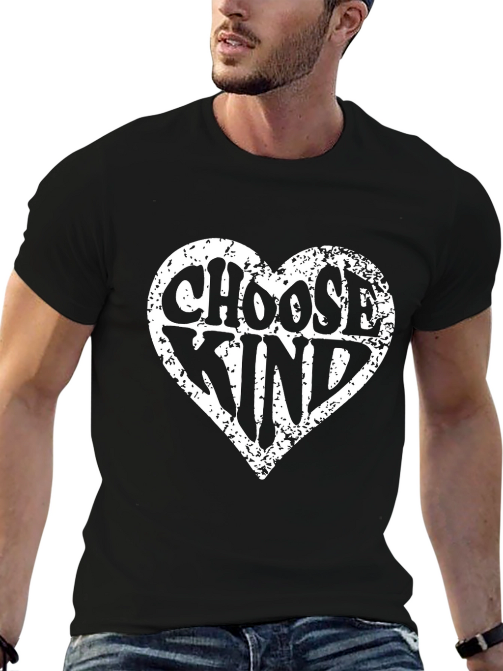 Choose Kind T-Shirt - Heart Design
