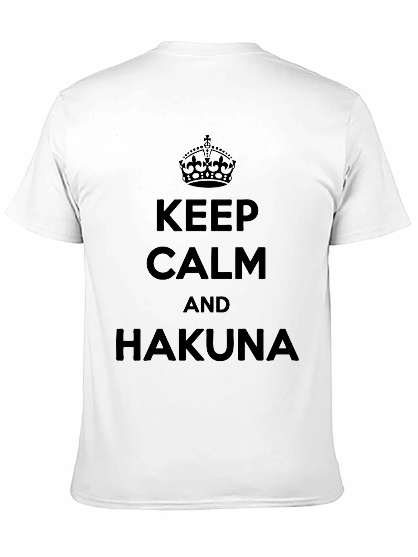 Keep Calm and Hakuna Graphic Tee - Relaxed Fit