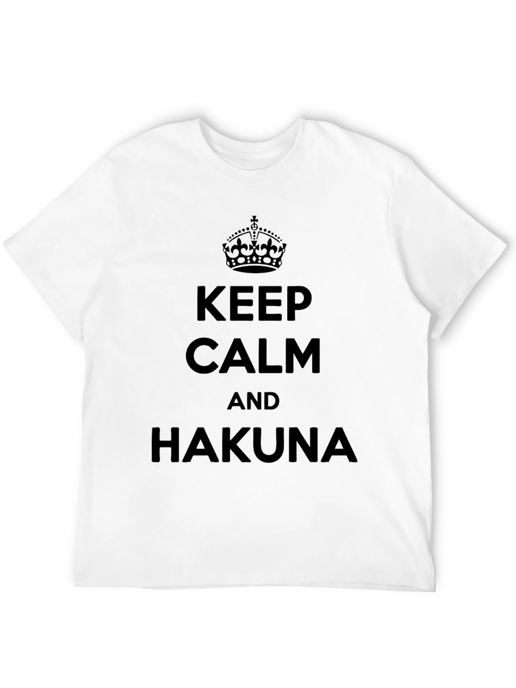 Keep Calm and Hakuna Graphic Tee - Relaxed Fit