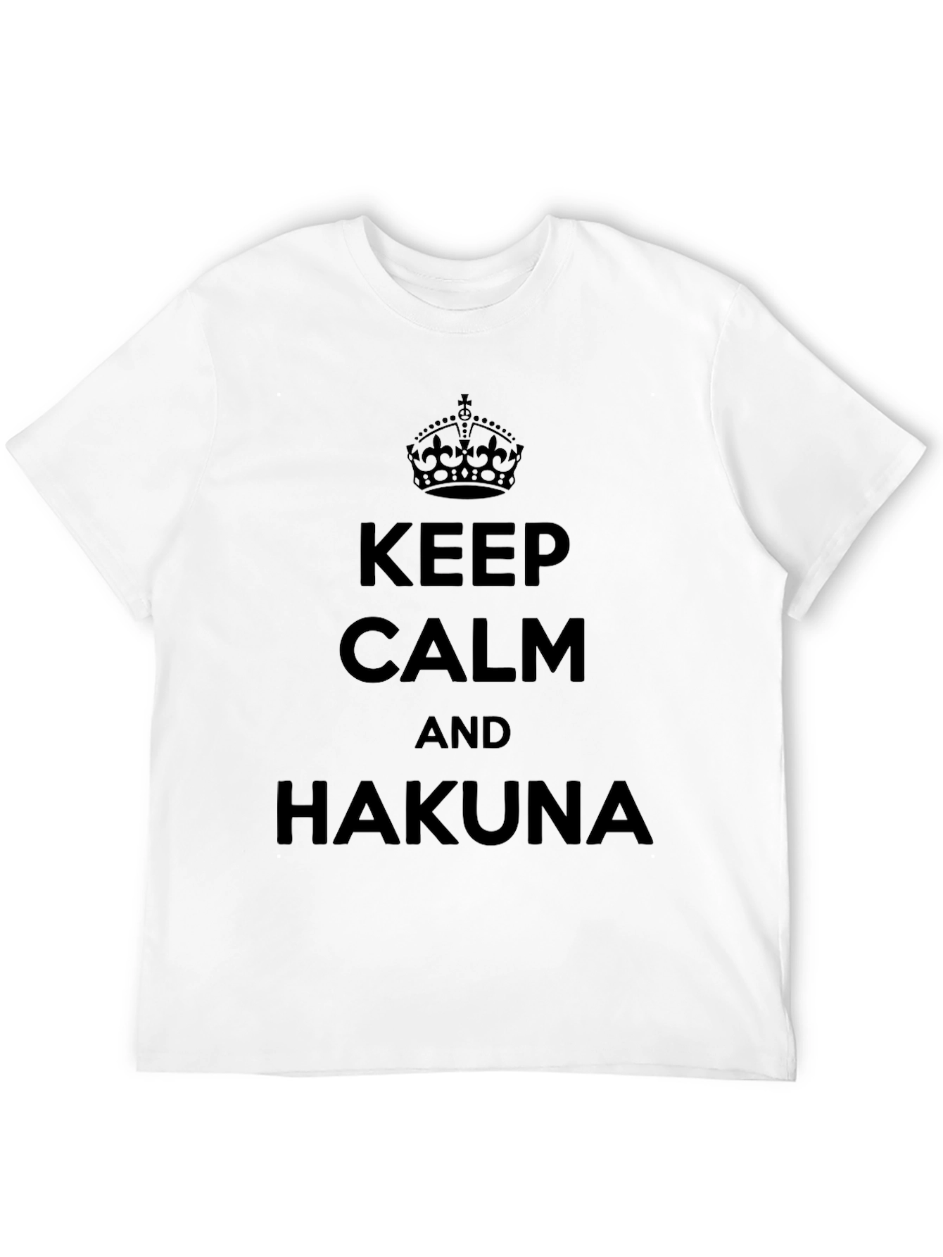Keep Calm and Hakuna Graphic Tee - Relaxed Fit