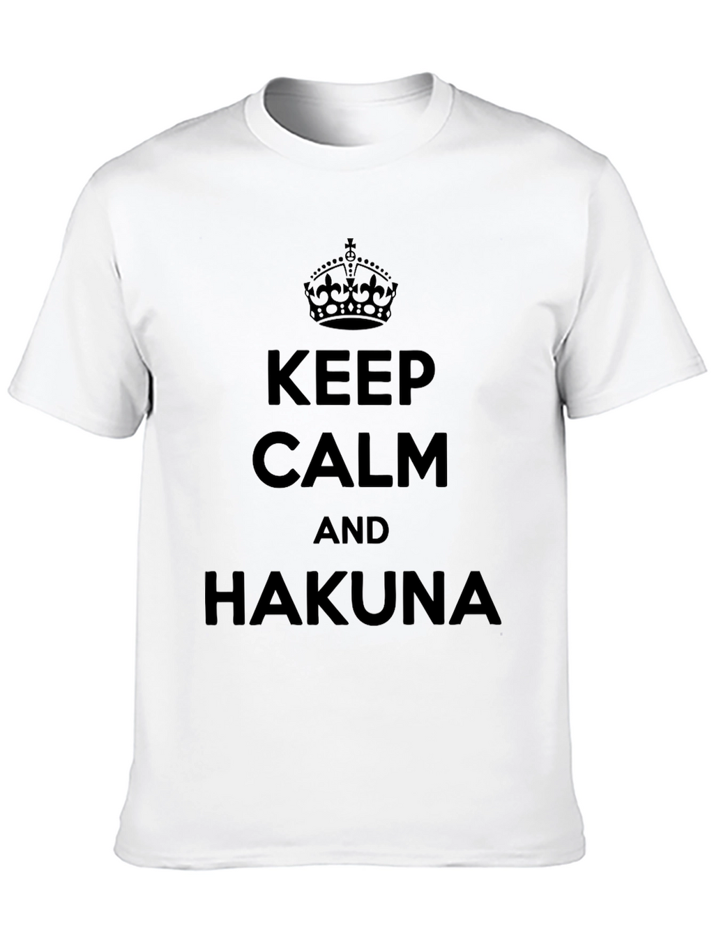 Keep Calm and Hakuna Graphic Tee - Relaxed Fit