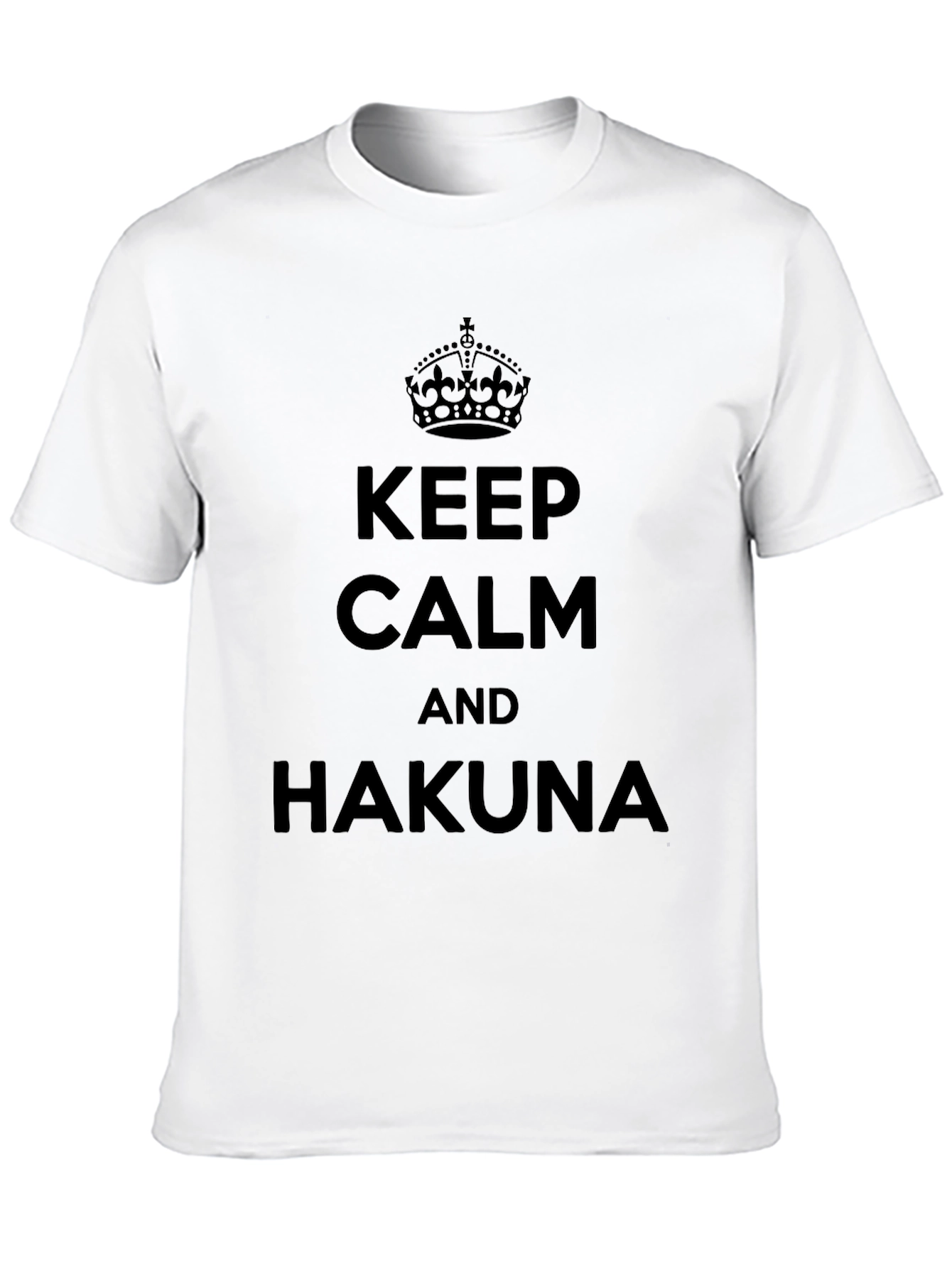 Keep Calm and Hakuna Graphic Tee - Relaxed Fit