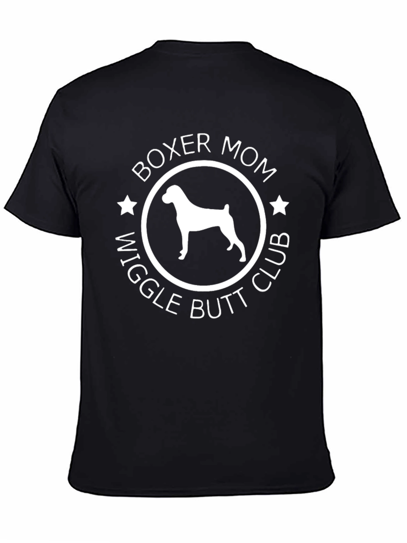 Boxer Mom Wiggle Butt Club T-Shirt