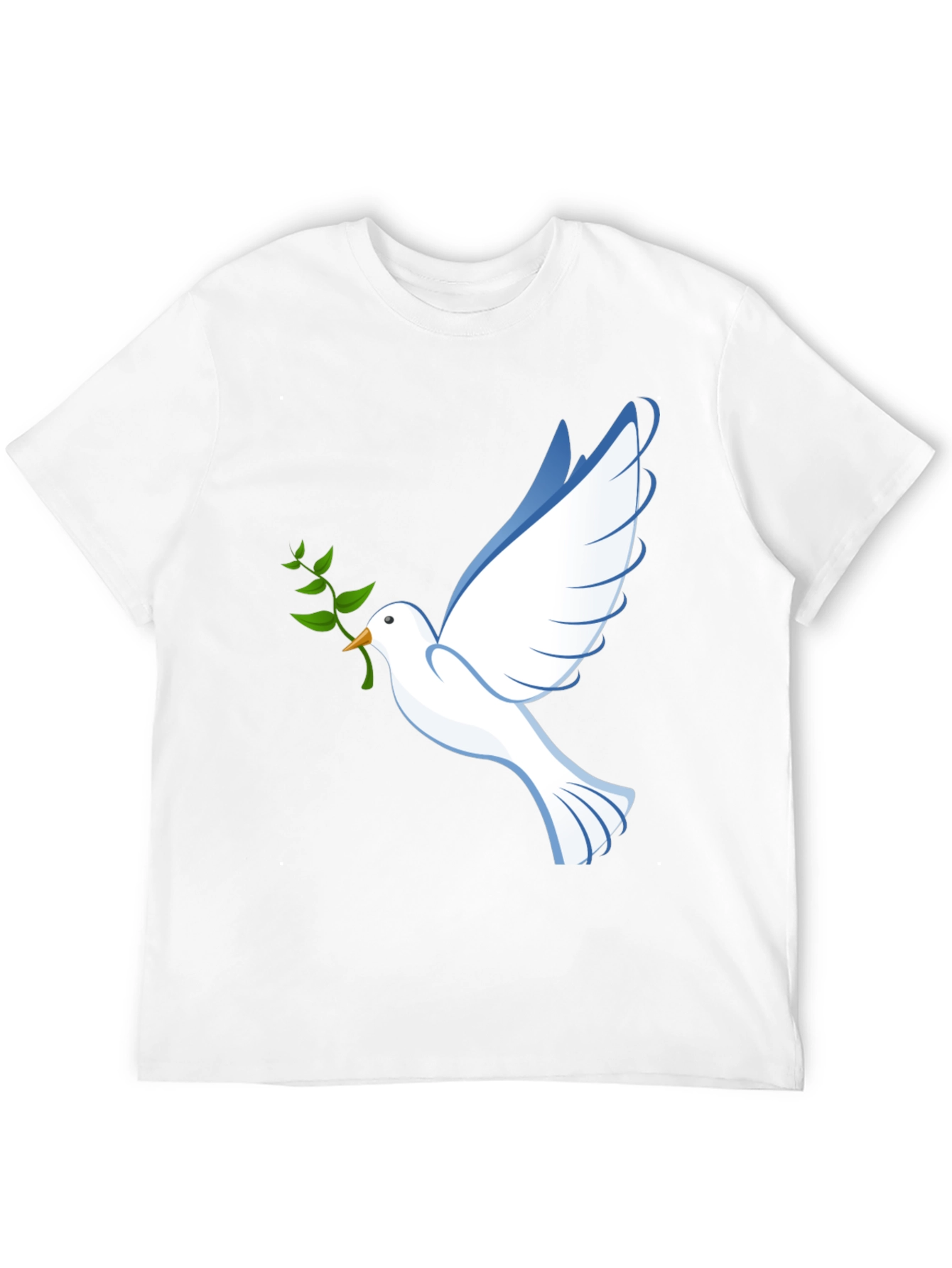 Peace Dove Graphic Tee - Black Comfort Fit