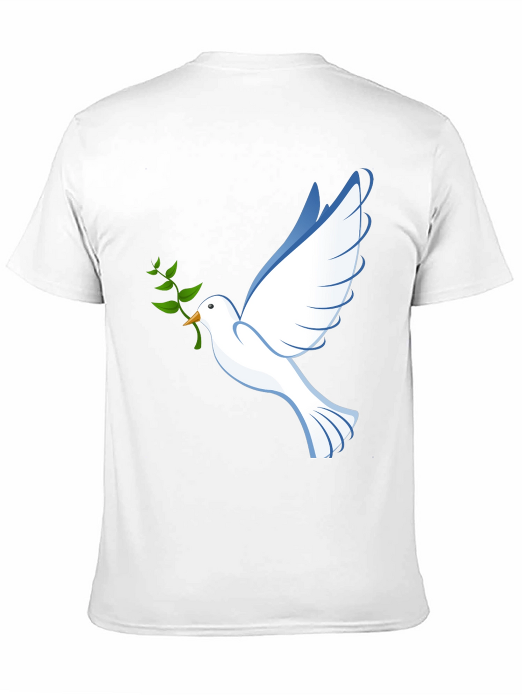 Peace Dove Graphic Tee - Black Comfort Fit