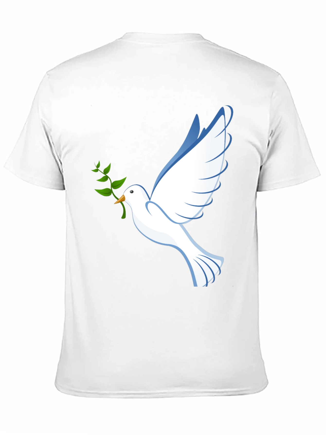 Peace Dove Graphic Tee - Black Comfort Fit