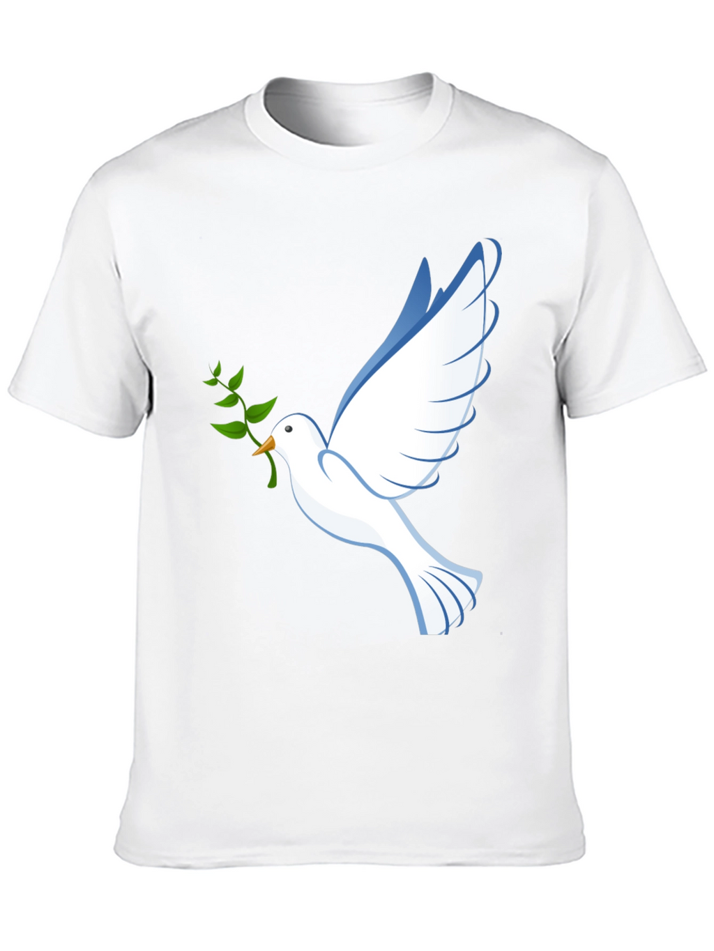 Peace Dove Graphic Tee - Black Comfort Fit