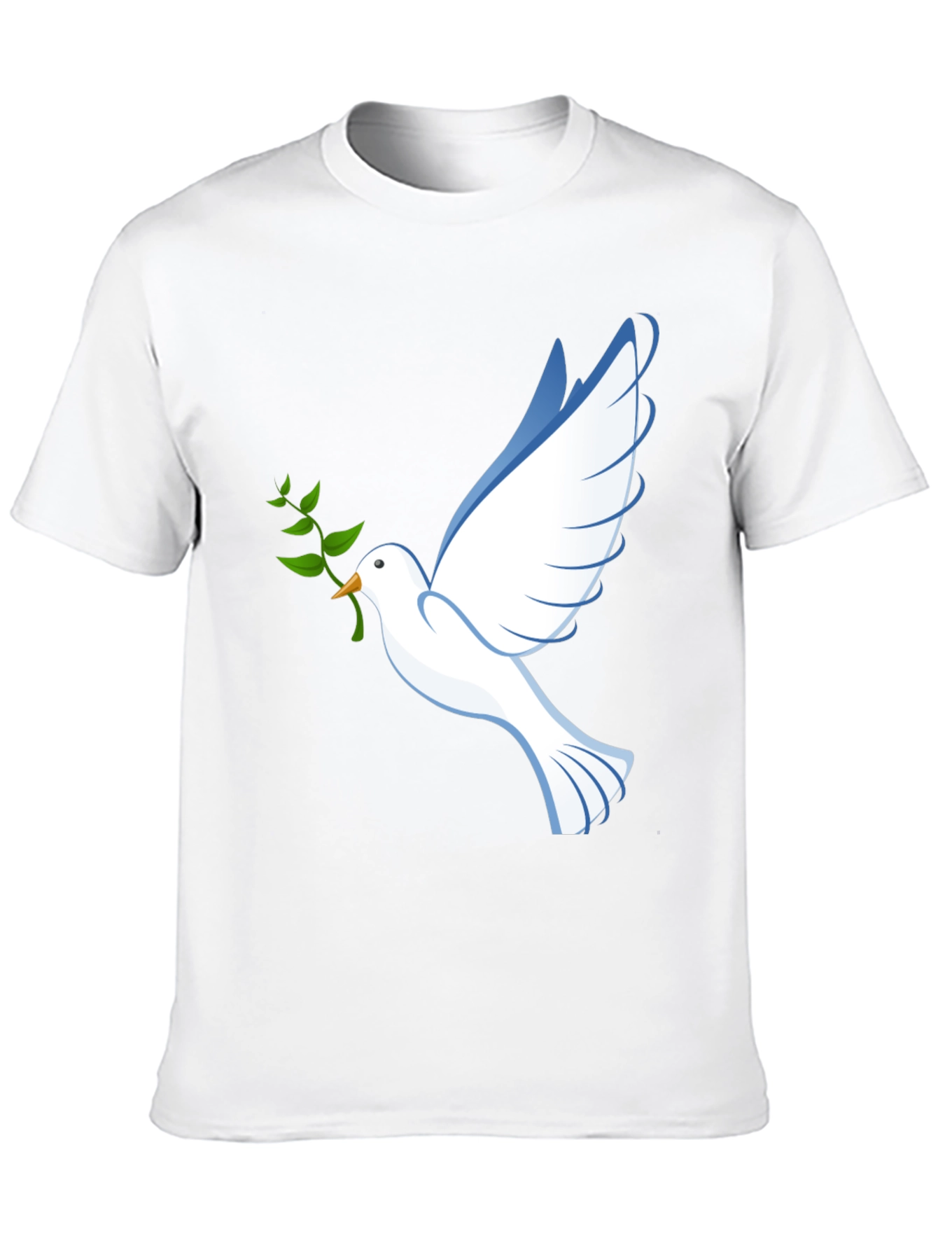 Peace Dove Graphic Tee - Black Comfort Fit