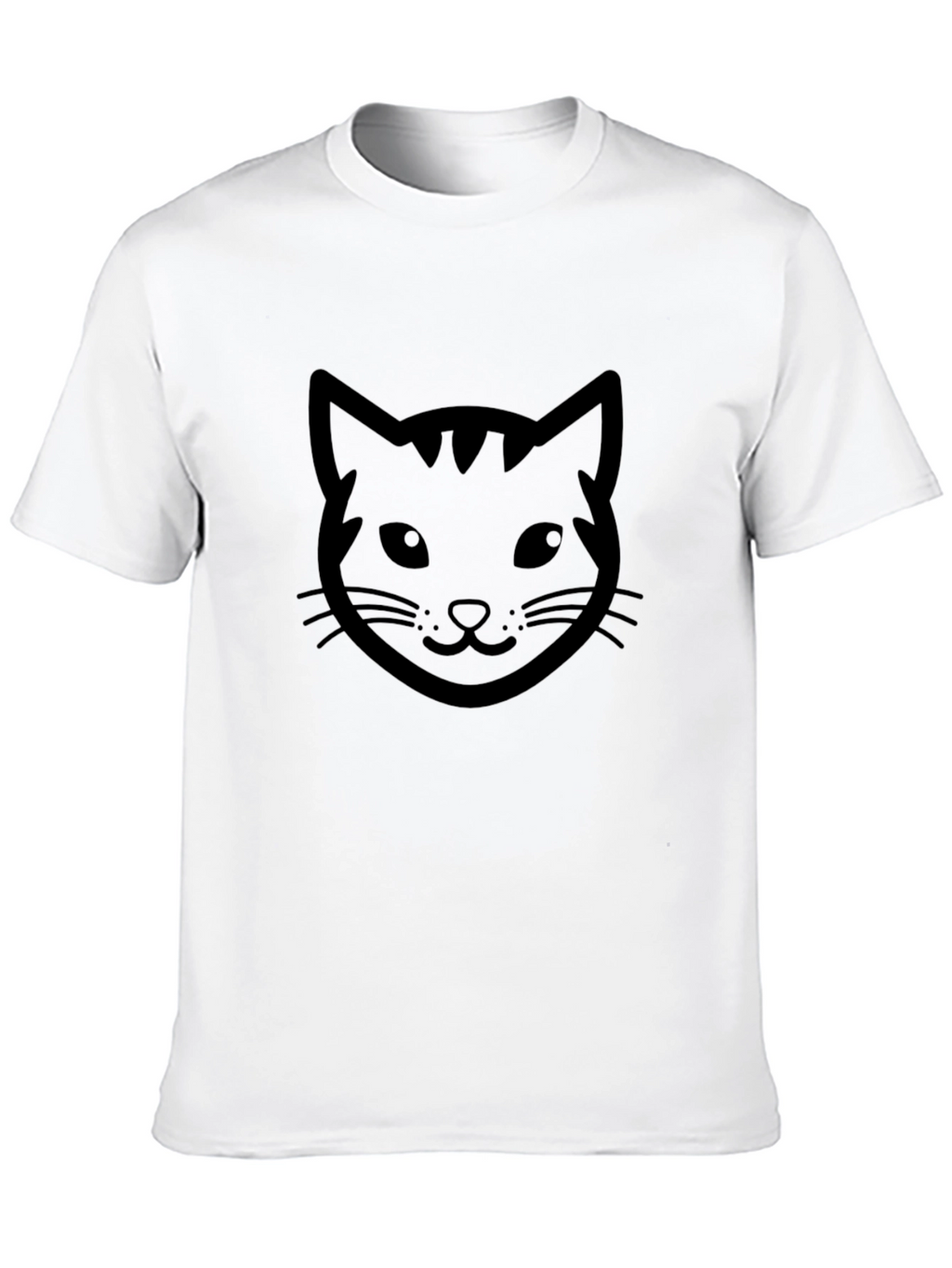 Cool Cat Graphic Tee - Black