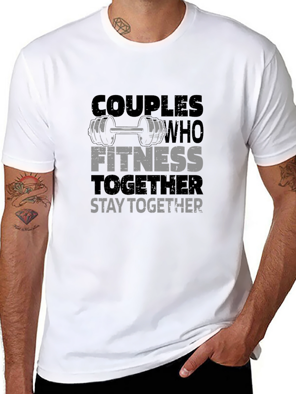 Couples Fitness Together T-Shirt
