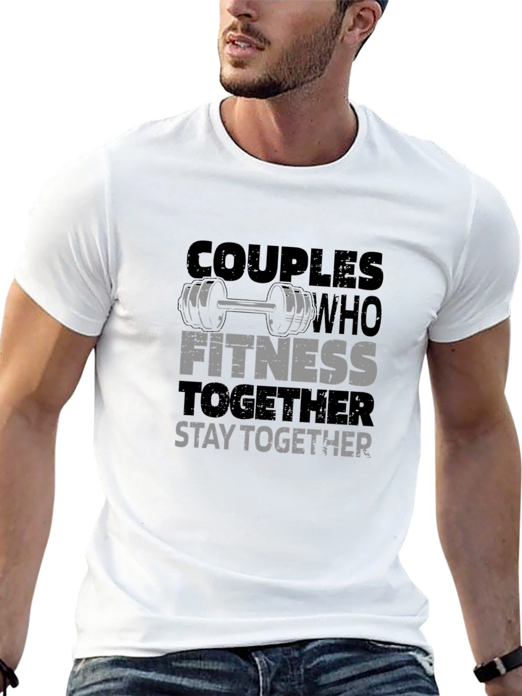 Couples Fitness Together T-Shirt