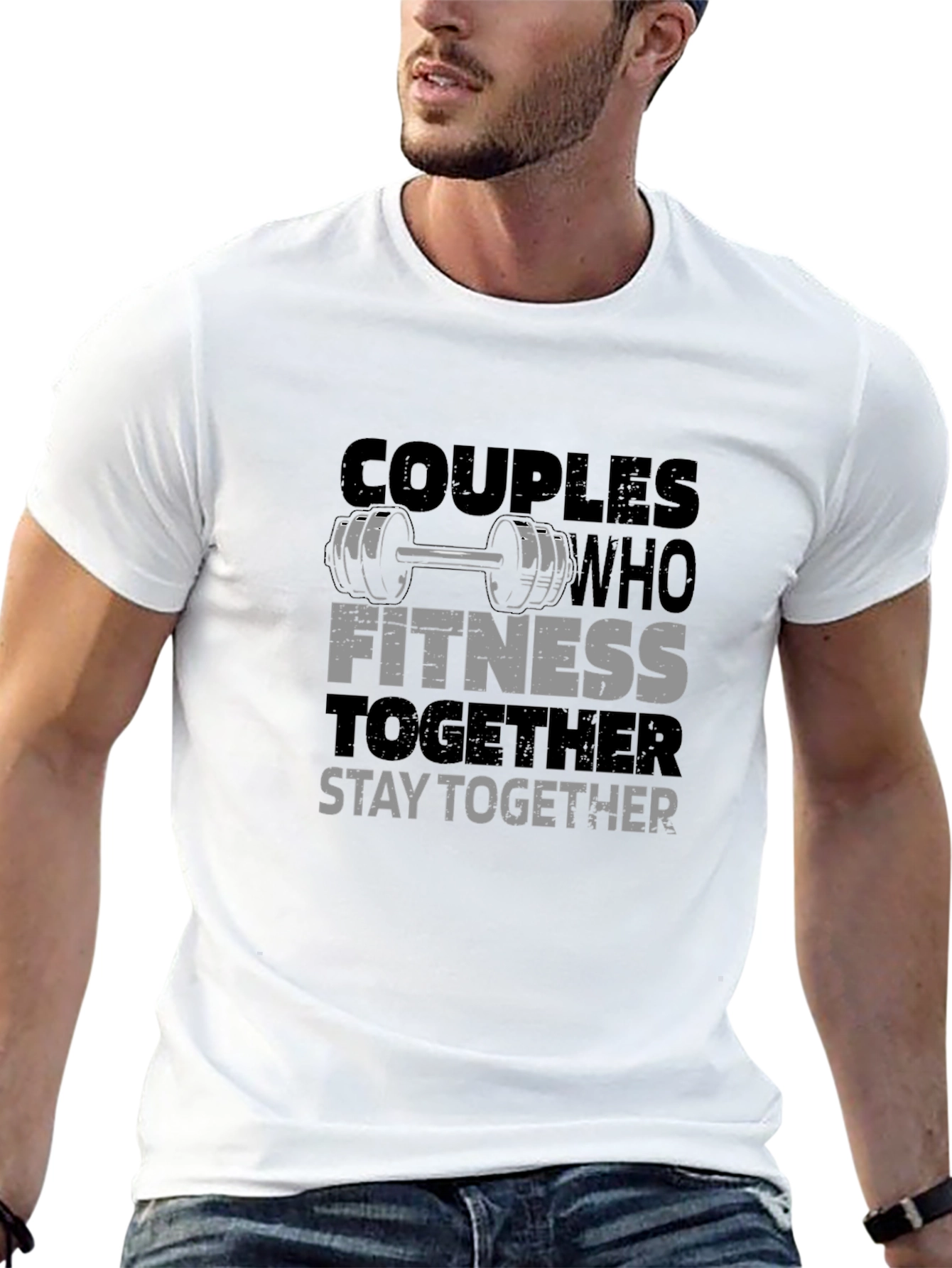 Couples Fitness Together T-Shirt